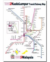 Kuala Lumpur Transit Subway Map