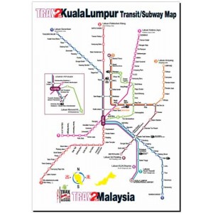 Kuala Lumpur Transit Subway Map
