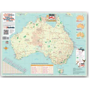 Detailed map of Australia