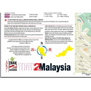 New Kuala Lumpur city map and guide
