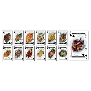 Chinese Food Set of playing cards | Chinese food